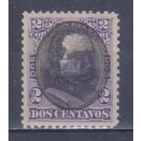 [2499] Перу 1894. Надпечатка портрета. MNH