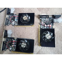 Видеокарты GT220 1Gb 3 штуки , неисправные.
