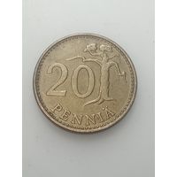 Финляндия 20 пенни 1976 года .