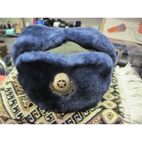 Шапка-ушанка ВС РБ на 57 размер.