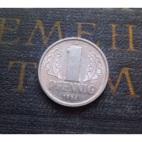 1 пфенниг 1986 (A) Германия ГДР #09 AU