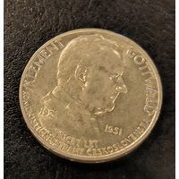 С 1р! 100 крон 1951 Чехословакия серебро