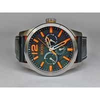 Часы Hugo Boss Orange Кварц. 24 часа, Дата, день недели. Идут точно. С рубля.