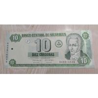Никарагуа. 10 кордоб 2002. Распродажа личной коллекции