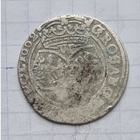 6 грош 1662 год