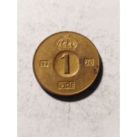Швеция 1 оре 1970