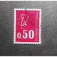 Марка Франция 1971 год Стандарт