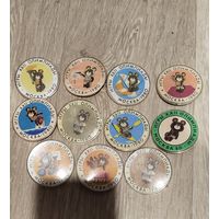 Мишки,крупные,пластик 11 шт