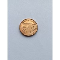 1 пенни 2010 г., Великобритания