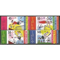 Германия. Спортивные благотворительные марки. 2011г. Mi#2857-60. Серия.