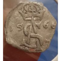 Сигизмунд Третий Ваза. 1566г. Двуденарий. Аукцион с рубля без минимальный цены