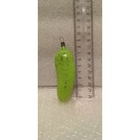 Ёлочная игрушка. Огурец. 19-10