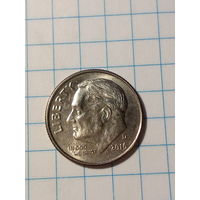 10 центов США 2016 д год
