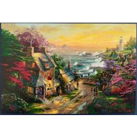 Деревенский маяк. Томас Кинкейд(Thomas Kinkade). Россия.