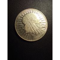 5 злотых 1933 "Ядвига"