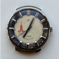 Часы Восток. Олимпиада 80. Требуется замена стекла и профилактика. Могут пройти несколько секунд, могут несколько минут.