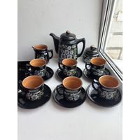 Чайный сервис СССР ручная роспись керамика