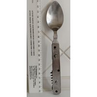 Ложка штопор. Походная. СССР.