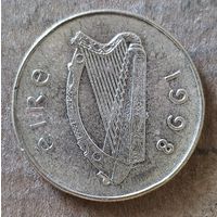 Ирландия 20 пенсов, 1998 г., КМ# 25