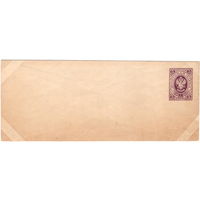 Рос. Имп., маркированный конверт, 1883-1916 г.г., 140 х 57 мм, не частый размер