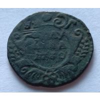 Россия. Полушка 1730 года. (4*)