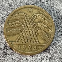 50 рентенпфеннигов 1924 год Берлин