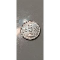 Перу 5 сентимос 2012