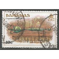 Багамы. Ритуальный жезл. 1980г. Mi#457.