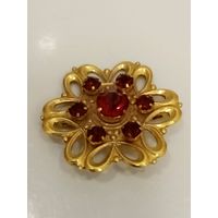 Брошь СССР позолота