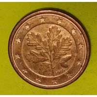 Германия 1 евро цент 2005 D