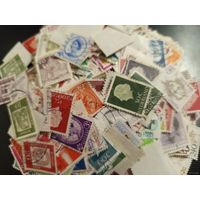 На удачу!!! 29 стандартных почтовых марок Европы - из мешка.