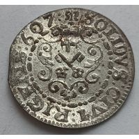 Рыжскi Кiрмаш! Солид (1)607, Рига, Сигизмунд III. Блеск!!!