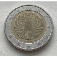 Германия 2 евро 2002 (G - Карлсруэ)