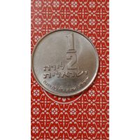 Израиль 1/2 лиры 1973 25 лет независимости