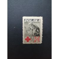 Польша 1947 Марка "Красный Крест" (чистая**) Mi.471 каталог 5.00 евро