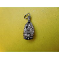 Кулон, ладанка, мощевик. Серебро 925