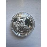 20 рублей РБ 2008 года. Рыси.