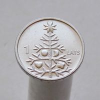 Латвия 1 лат 2009 Рождественская ель