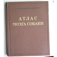 О. С. Адрианов Т. А. Меринг АТЛАС МОЗГА СОБАКИ  1959 год Институт мозга АМН СССР