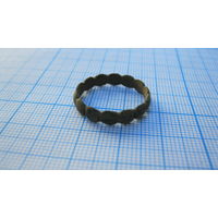 Перстень старинный. Бронза, литье.