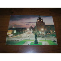 Москва Площадь Маяковского 1984 год чистая