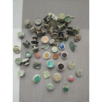 Сборный лот старинных запонок с рубля!