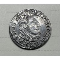 Трояк 1589г. Рига. Коллекционный. Редкий.