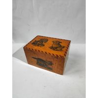 Шкатулка из карельской берёзы СССР.