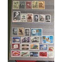 Лот чистых марок СССР 1968 год
