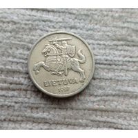 Werty71 Литва 20 центов 1997 Погоня конь лошадь всадник