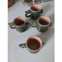 Кружка керамическая Чашка. 4 штуки.