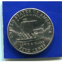 США 5 центов 2004 D , UNC