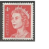 Австралия. Королева Елизавета II. 1966г. Mi#361.