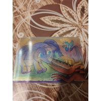 Календарик стерео слоненок,1987